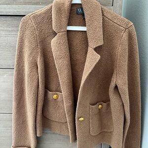 Worthington Tan Teddy Jacket with Gold Accents (exclusive Jason Bolden)